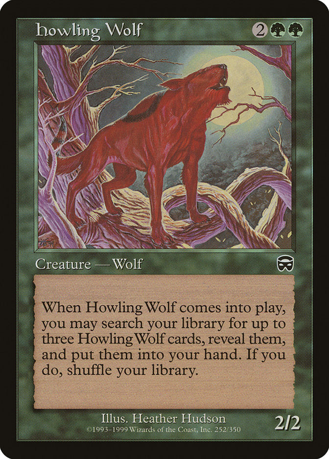 Howling Wolf [Mercadian Masques] | L.A. Mood Comics and Games