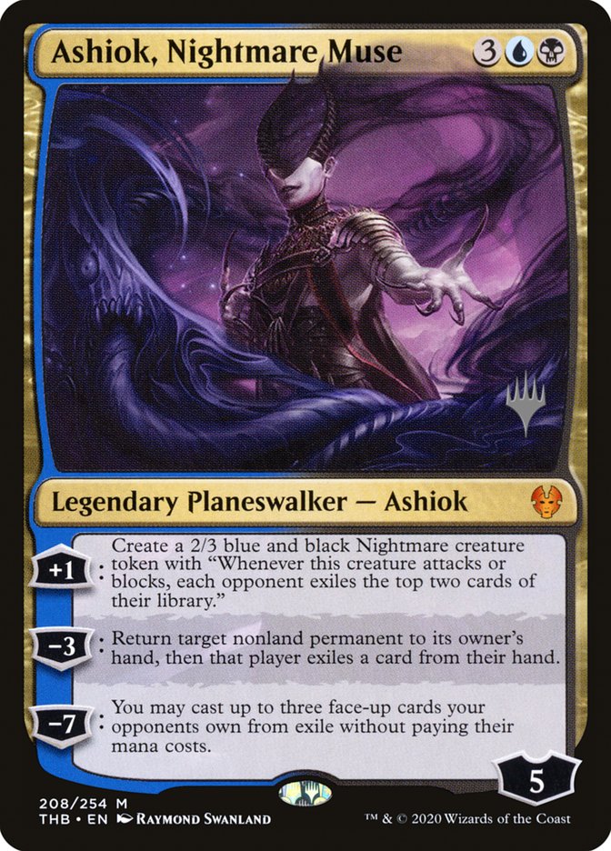 Ashiok, Nightmare Muse (Promo Pack) [Theros Beyond Death Promos] | L.A. Mood Comics and Games