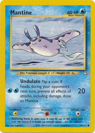 Mantine (64/111) [Neo Genesis Unlimited] | L.A. Mood Comics and Games