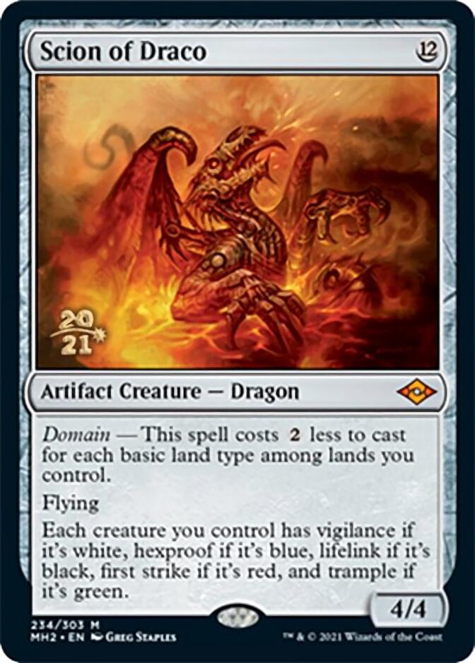 Scion of Draco [Modern Horizons 2 Prerelease Promos] | L.A. Mood Comics and Games