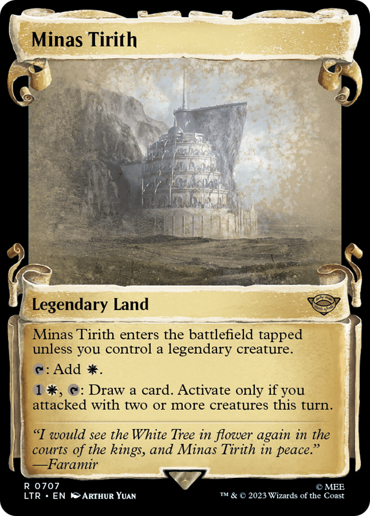 Minas Tirith [The Lord of the Rings: Tales of Middle-Earth Showcase Scrolls] | L.A. Mood Comics and Games