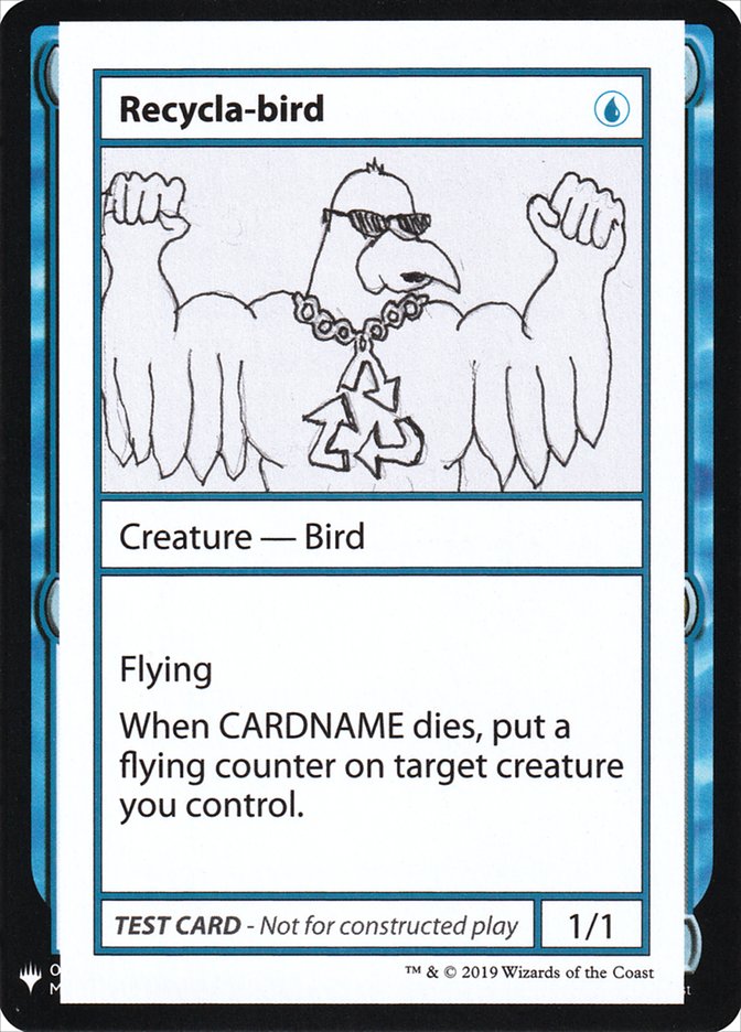 Recycla-bird [Mystery Booster Playtest Cards] | L.A. Mood Comics and Games