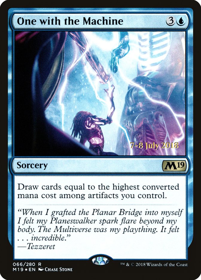 One with the Machine [Core Set 2019 Prerelease Promos] | L.A. Mood Comics and Games