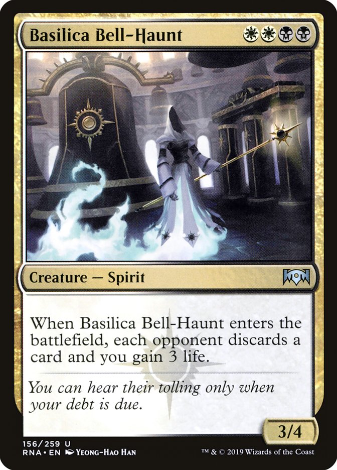 Basilica Bell-Haunt [Ravnica Allegiance] | L.A. Mood Comics and Games