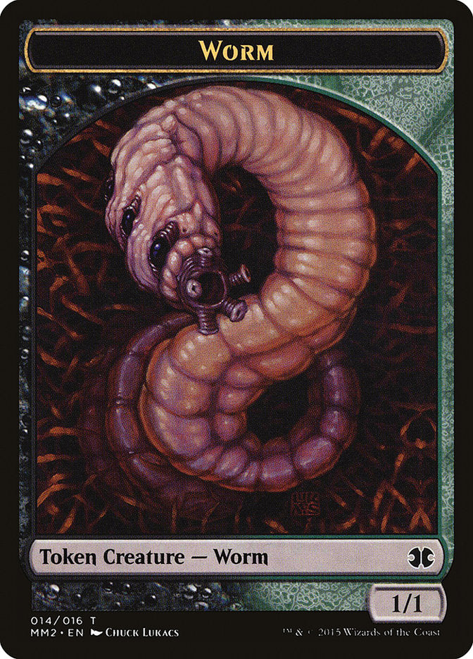 Worm Token [Modern Masters 2015 Tokens] | L.A. Mood Comics and Games