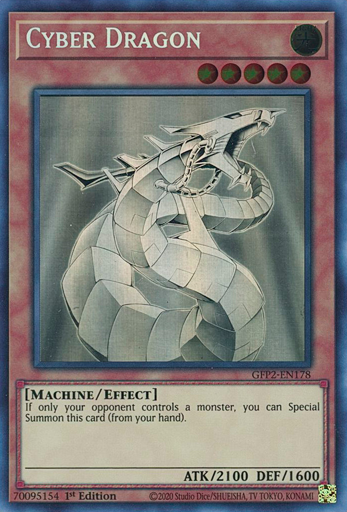 Cyber Dragon [GFP2-EN178] Ghost Rare | L.A. Mood Comics and Games