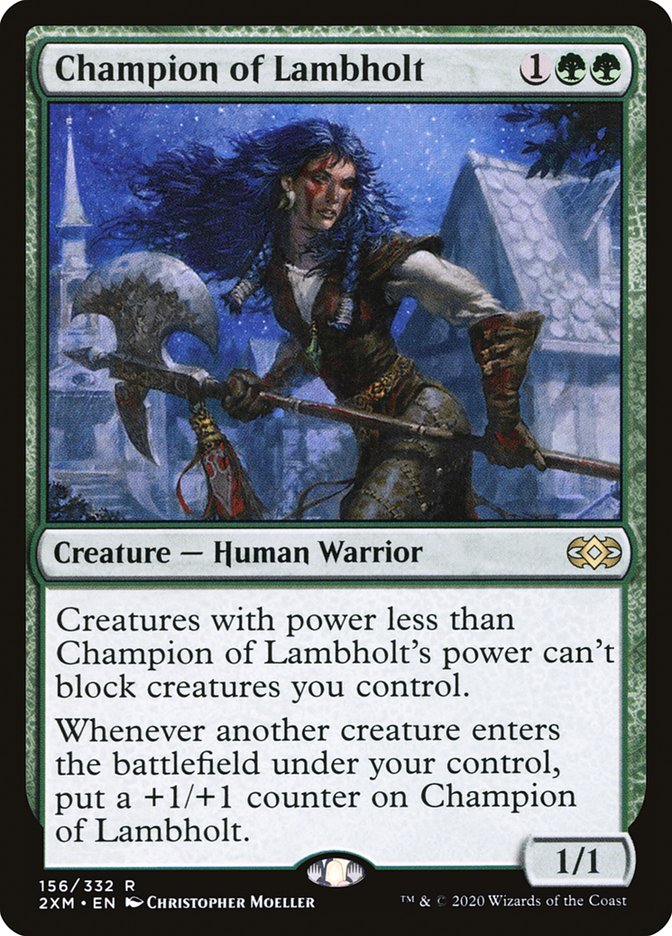 Champion of Lambholt [Double Masters] | L.A. Mood Comics and Games