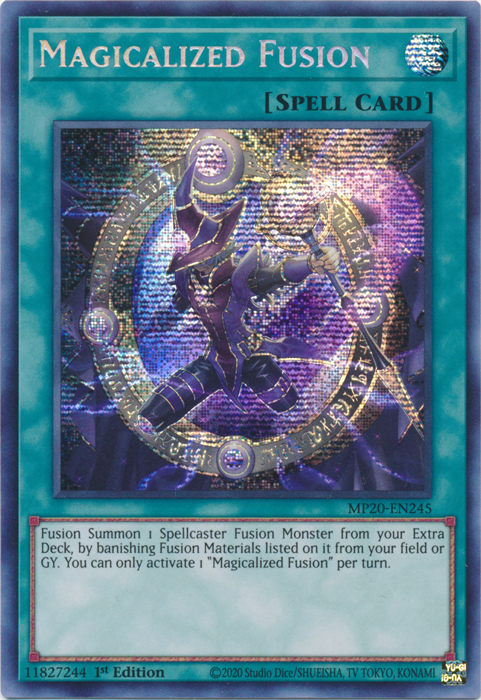 Magicalized Fusion [MP20-EN245] Prismatic Secret Rare | L.A. Mood Comics and Games