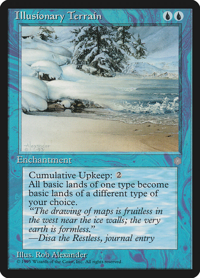 Illusionary Terrain [Ice Age] | L.A. Mood Comics and Games
