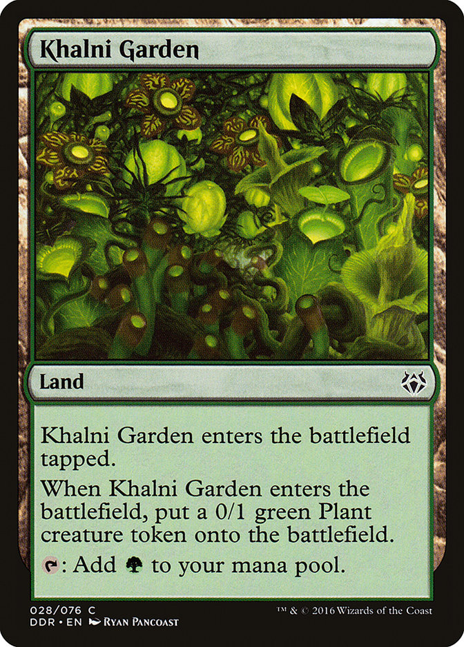 Khalni Garden [Duel Decks: Nissa vs. Ob Nixilis] | L.A. Mood Comics and Games