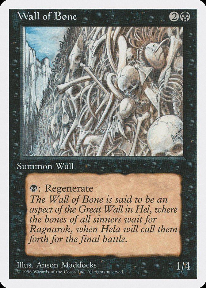 Wall of Bone [Introductory Two-Player Set] | L.A. Mood Comics and Games