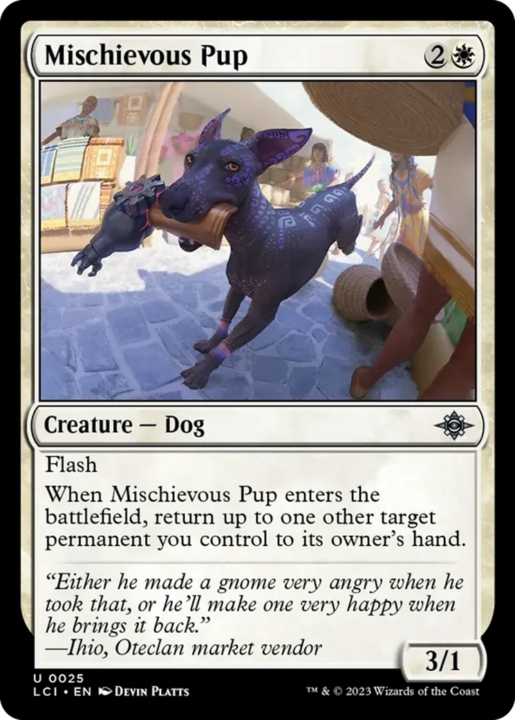 Mischievous Pup [The Lost Caverns of Ixalan] | L.A. Mood Comics and Games