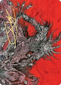 Varragoth, Bloodsky Sire Art Card (Gold-Stamped Signature) [Kaldheim Art Series] | L.A. Mood Comics and Games