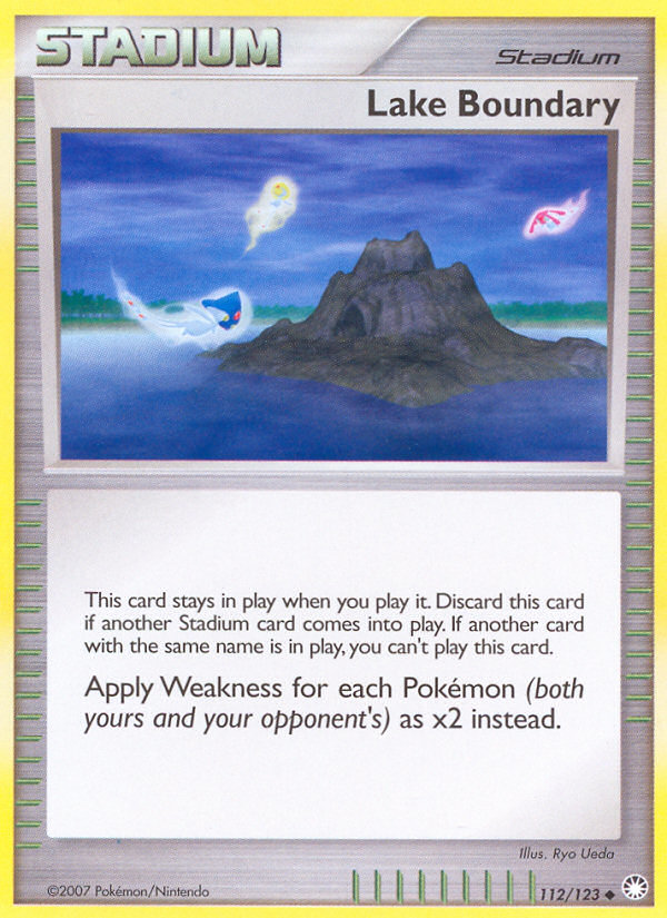 Lake Boundary (112/123) [Diamond & Pearl: Mysterious Treasures] | L.A. Mood Comics and Games