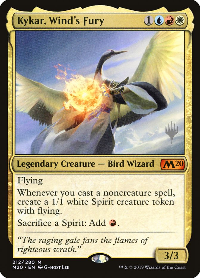 Kykar, Wind's Fury (Promo Pack) [Core Set 2020 Promos] | L.A. Mood Comics and Games