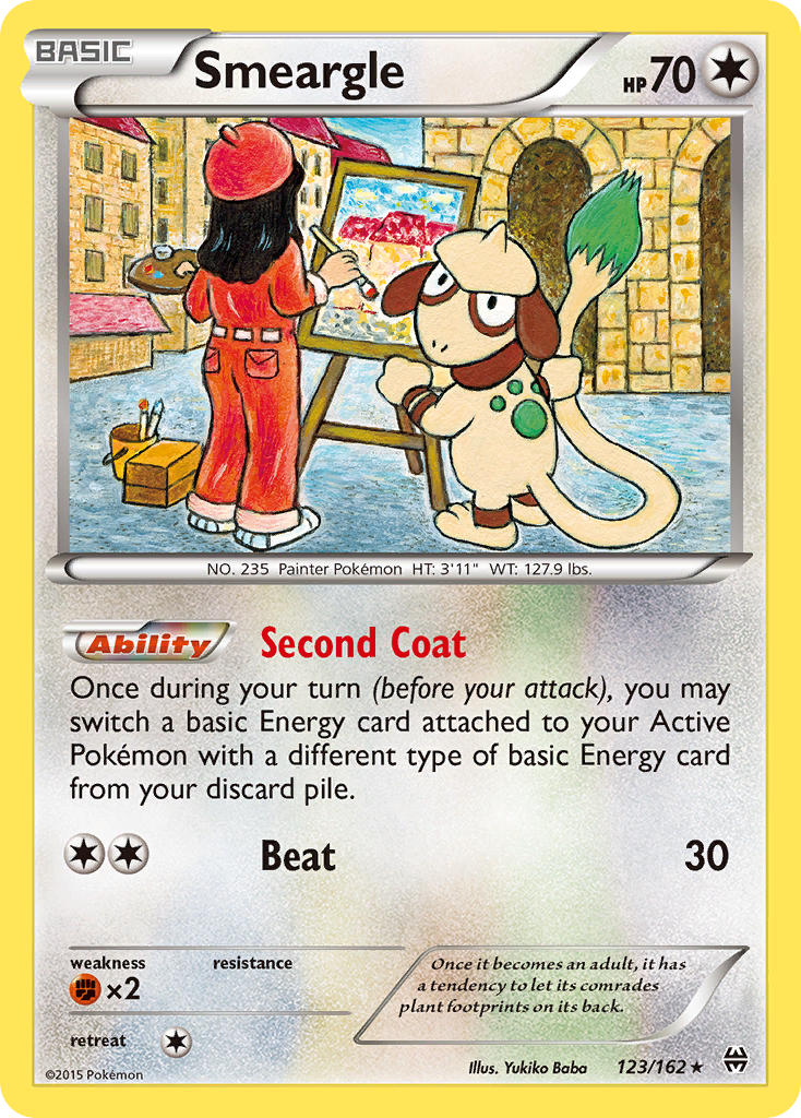 Smeargle (123/162) [XY: BREAKthrough] | L.A. Mood Comics and Games