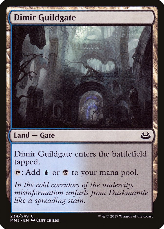 Dimir Guildgate [Modern Masters 2017] | L.A. Mood Comics and Games
