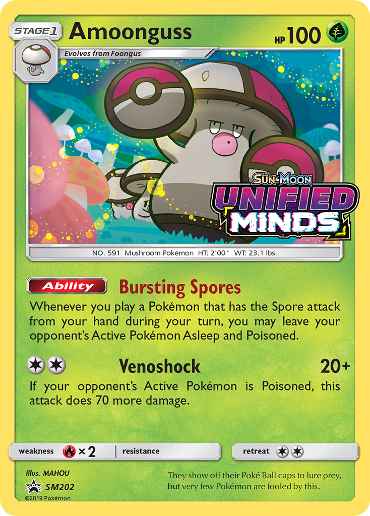 Amoonguss (SM202) [Sun & Moon: Black Star Promos] | L.A. Mood Comics and Games