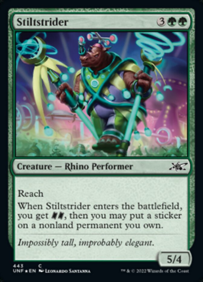 Stiltstrider (Galaxy Foil) [Unfinity] | L.A. Mood Comics and Games