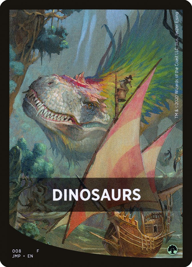 Dinosaurs Theme Card [Jumpstart Front Cards] | L.A. Mood Comics and Games