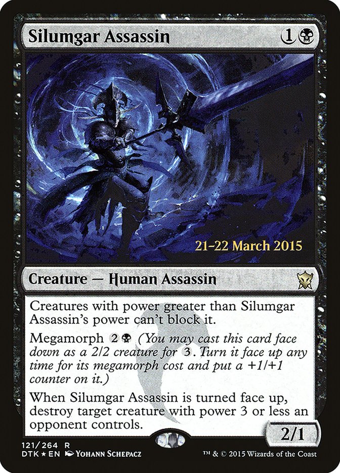 Silumgar Assassin [Dragons of Tarkir Prerelease Promos] | L.A. Mood Comics and Games