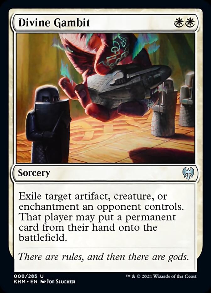 Divine Gambit [Kaldheim] | L.A. Mood Comics and Games