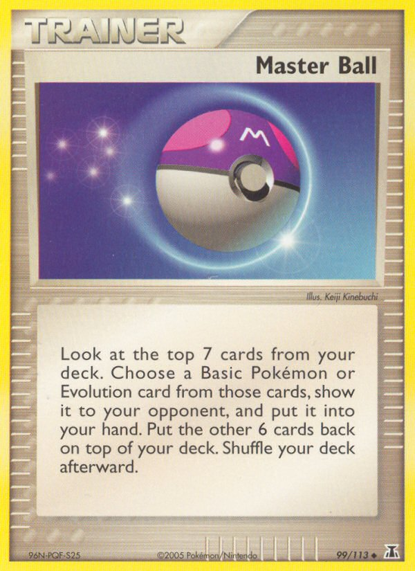 Master Ball (99/113) [EX: Delta Species] | L.A. Mood Comics and Games