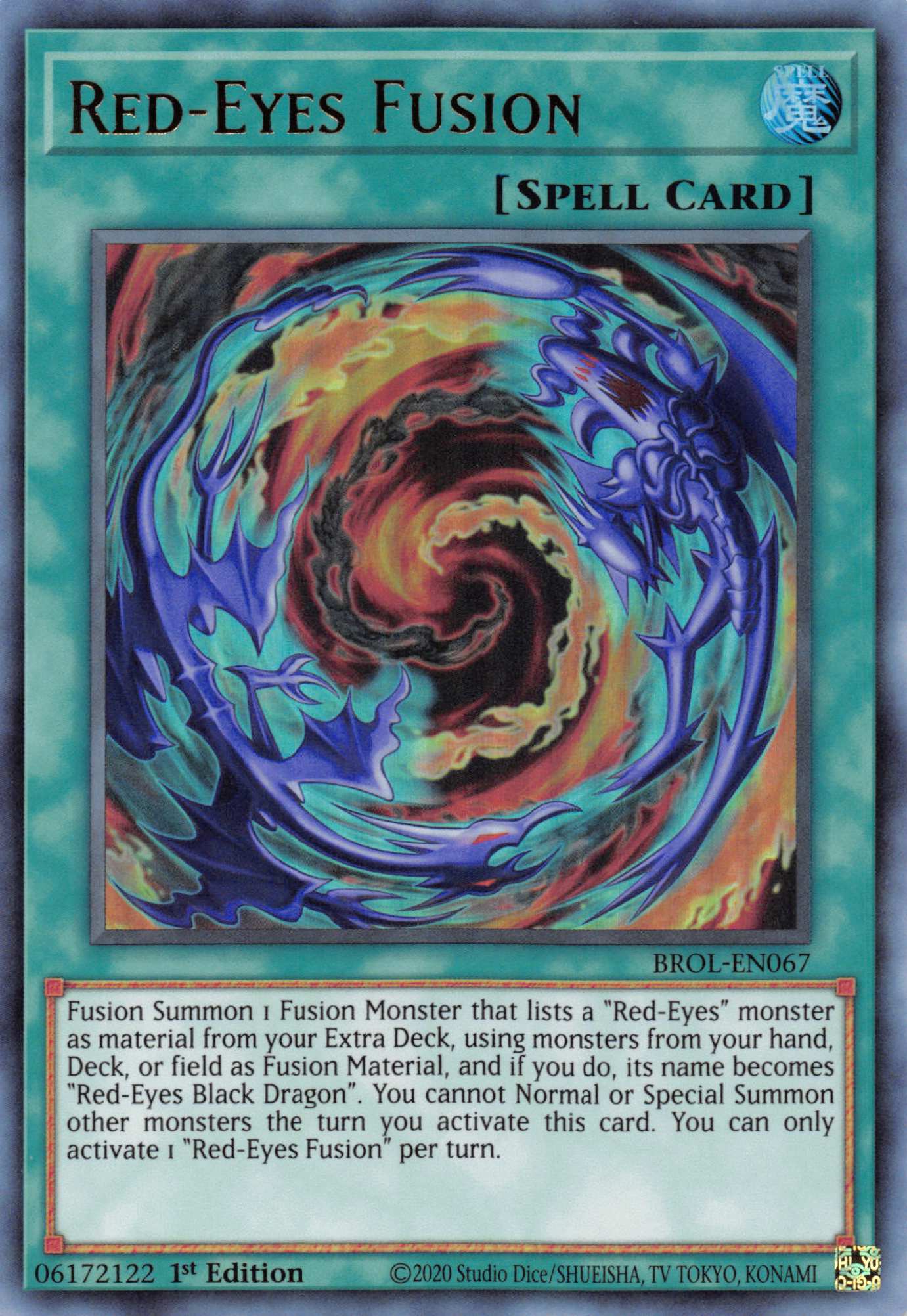 Red-Eyes Fusion [BROL-EN067] Ultra Rare | L.A. Mood Comics and Games
