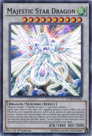 Majestic Star Dragon [LC5D-EN036] Super Rare | L.A. Mood Comics and Games