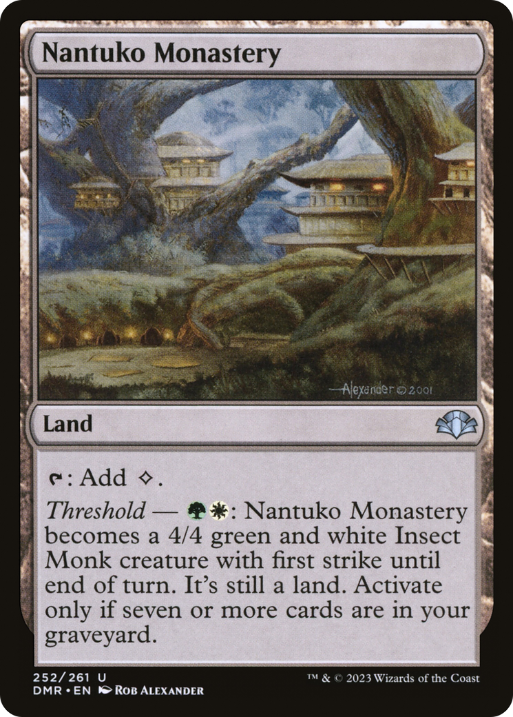 Nantuko Monastery [Dominaria Remastered] | L.A. Mood Comics and Games