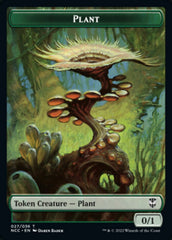 Plant // Treasure (015) Double-Sided Token [Streets of New Capenna Commander Tokens] | L.A. Mood Comics and Games