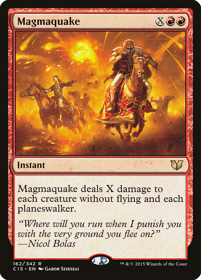 Magmaquake [Commander 2015] | L.A. Mood Comics and Games