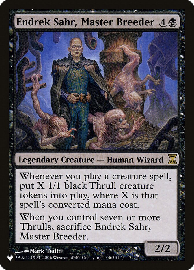 Endrek Sahr, Master Breeder [The List] | L.A. Mood Comics and Games
