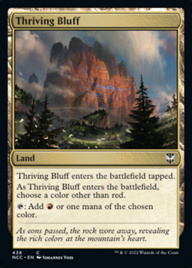 Thriving Bluff [Streets of New Capenna Commander] | L.A. Mood Comics and Games