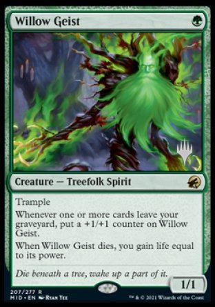 Willow Geist (Promo Pack) [Innistrad: Midnight Hunt Promos] | L.A. Mood Comics and Games