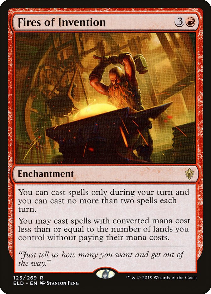 Fires of Invention [Throne of Eldraine] | L.A. Mood Comics and Games