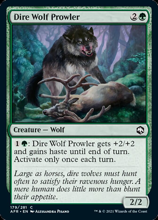 Dire Wolf Prowler [Dungeons & Dragons: Adventures in the Forgotten Realms] | L.A. Mood Comics and Games