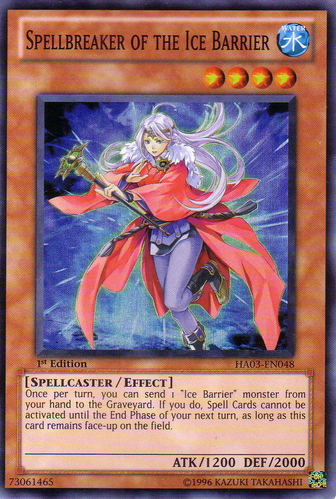 Spellbreaker of the Ice Barrier [HA03-EN048] Super Rare | L.A. Mood Comics and Games