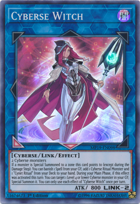 Cyberse Witch [MP19-EN098] Super Rare | L.A. Mood Comics and Games