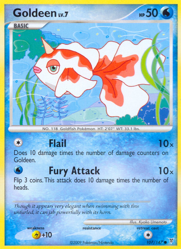 Goldeen (107/147) [Platinum: Supreme Victors] | L.A. Mood Comics and Games