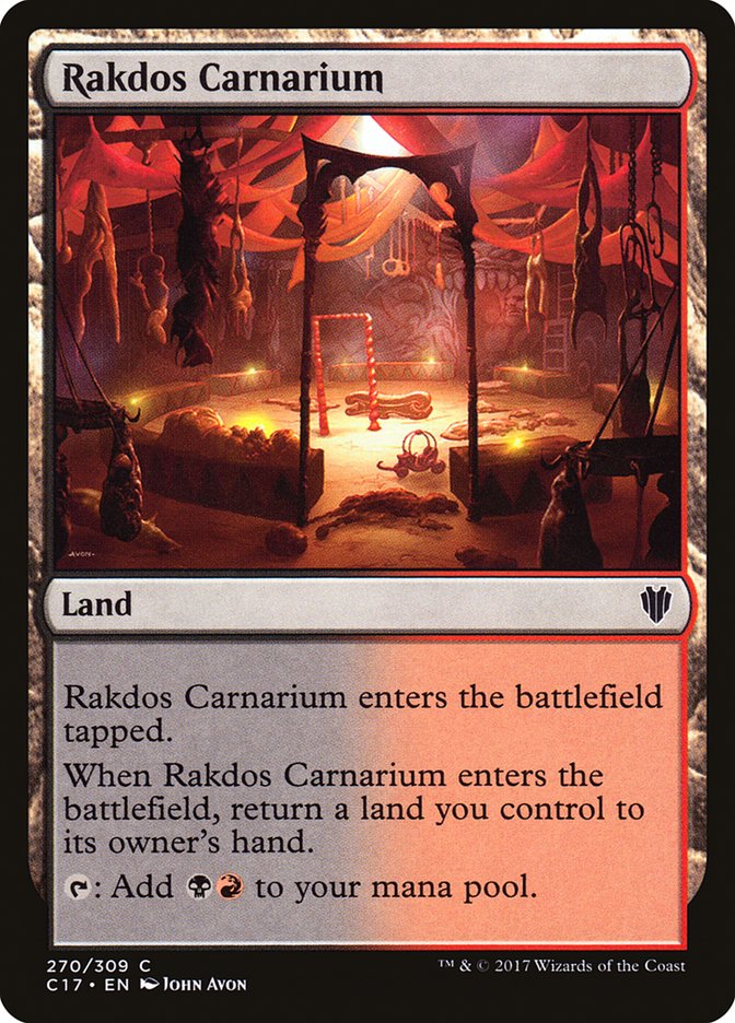 Rakdos Carnarium [Commander 2017] | L.A. Mood Comics and Games