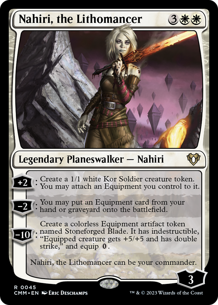 Nahiri, the Lithomancer [Commander Masters] | L.A. Mood Comics and Games