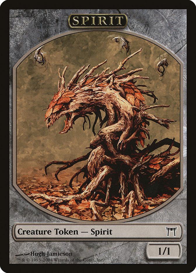 Spirit Token [Magic Player Rewards 2004] | L.A. Mood Comics and Games