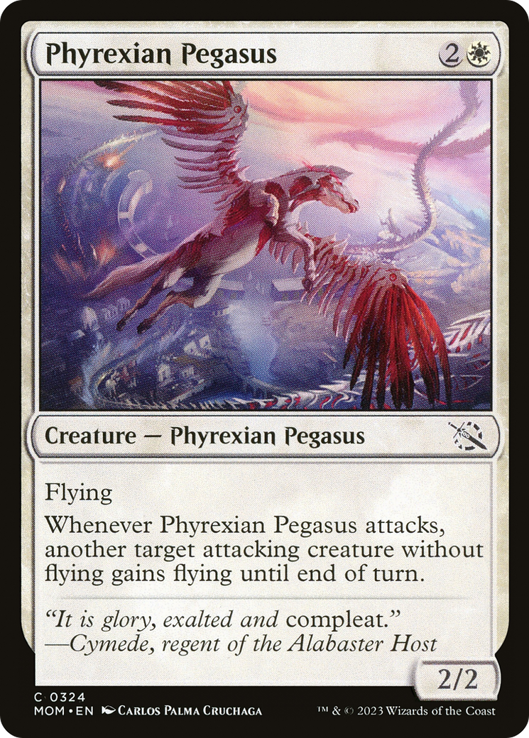 Phyrexian Pegasus [March of the Machine] | L.A. Mood Comics and Games