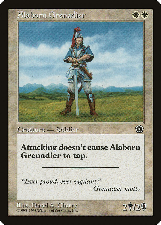 Alaborn Grenadier [Portal Second Age] | L.A. Mood Comics and Games