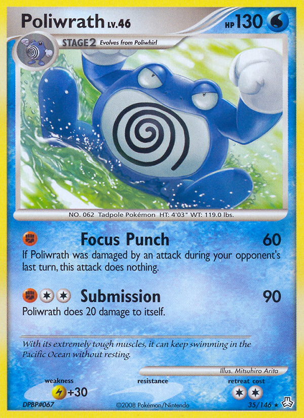 Poliwrath (35/146) [Diamond & Pearl: Legends Awakened] | L.A. Mood Comics and Games