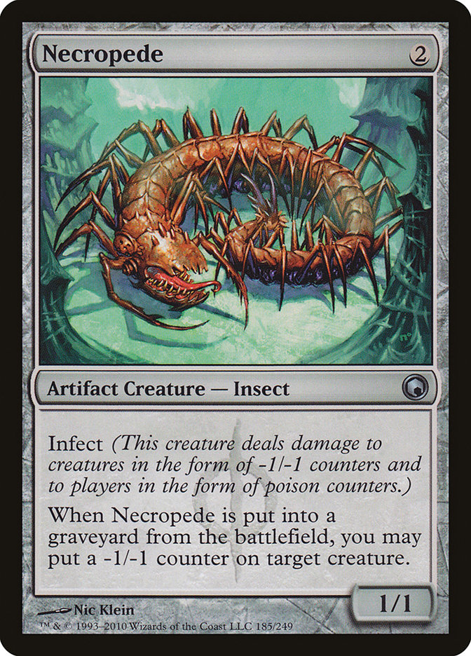 Necropede [Scars of Mirrodin] | L.A. Mood Comics and Games