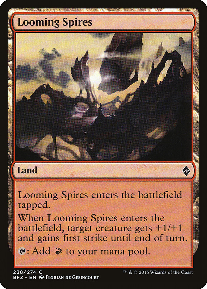 Looming Spires [Battle for Zendikar] | L.A. Mood Comics and Games