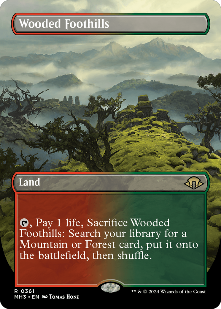 Wooded Foothills (Borderless) [Modern Horizons 3] | L.A. Mood Comics and Games