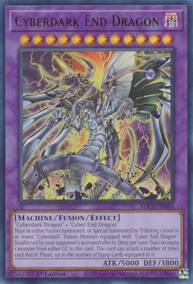 Cyberdark End Dragon [SDCS-EN044] Ultra Rare | L.A. Mood Comics and Games